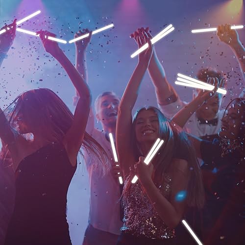 Miniatura 5 de 12 barras de luz de 14 pulgadas de grado industrial a granel de emergencia jumbo que brillan en la oscuridad, palillos brillantes grandes para