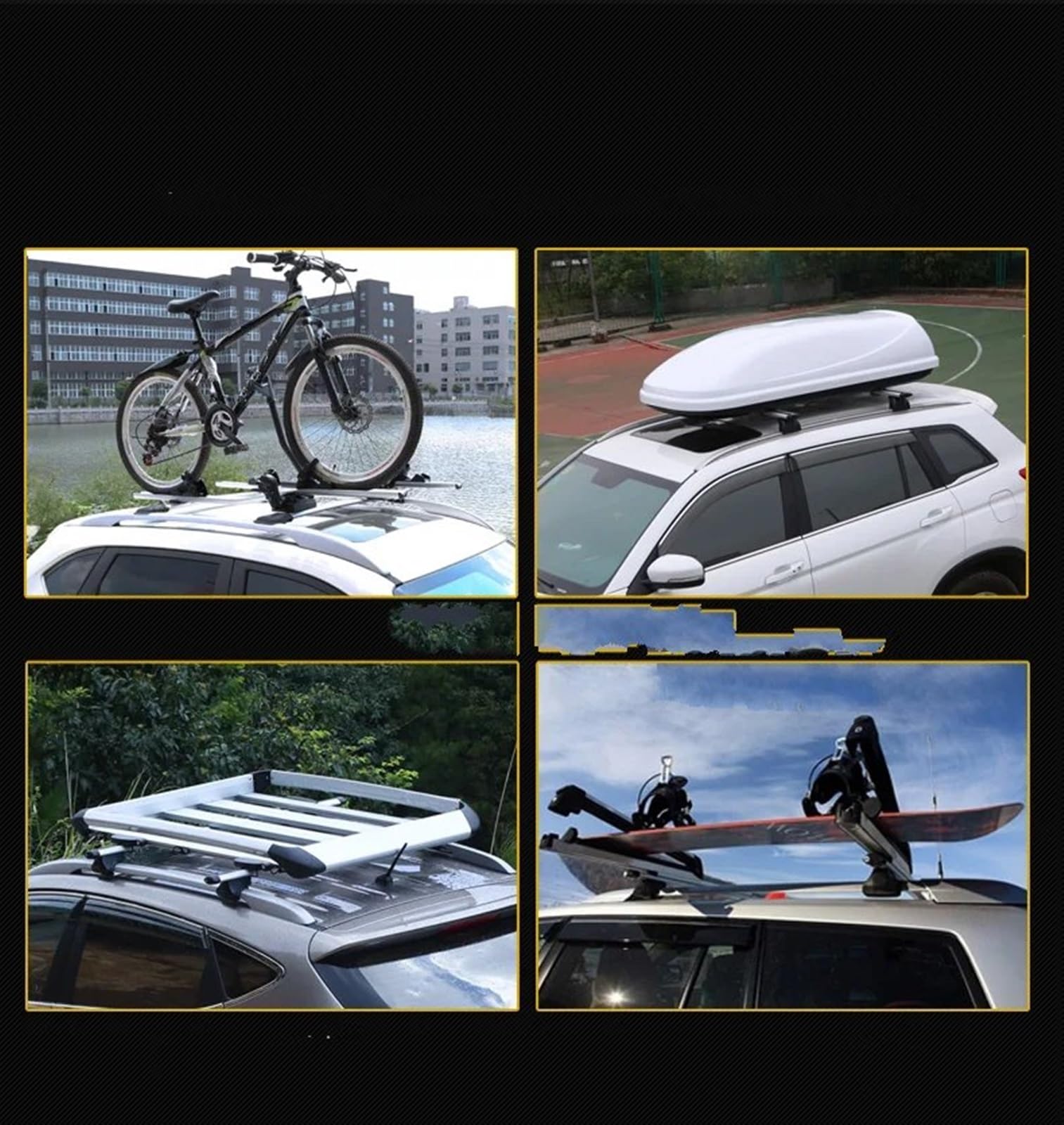 Barras portaequipajes Barras Transversales Universales para Techo Coche 135CM 75kg 150LBS para Fabia para Karoq para Octavia para Kodiaq para Superb para Estate para Wagon Barras De Techo(Silver 1.2M