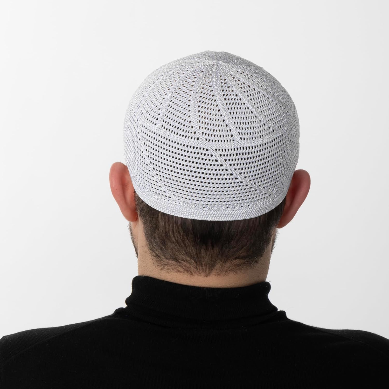 Modefa Islamic Premium Turkish Dervish Kufi Hats for Men Lightweight Breathable Muslim Cap One Size Fit - Image 2