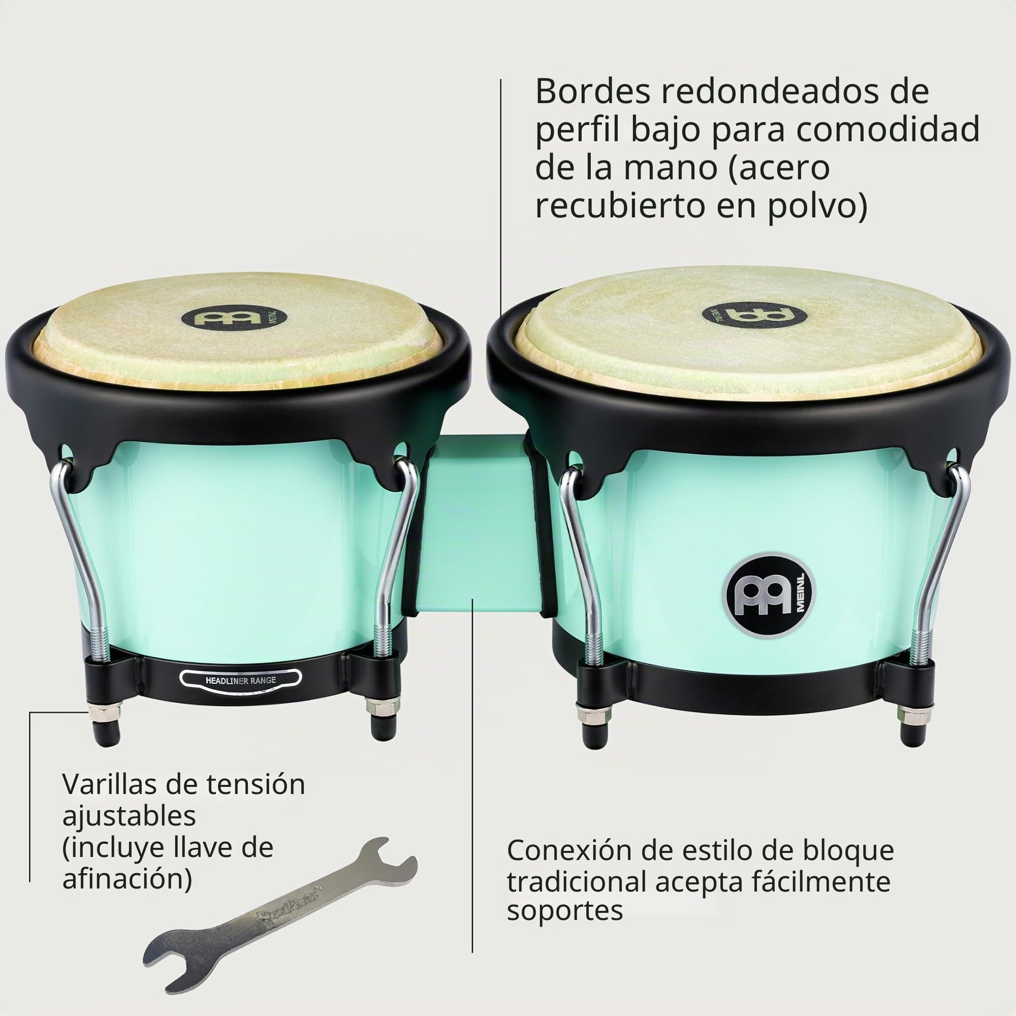 MEINL Percussion Headliner Bongo - Journey Series - Special