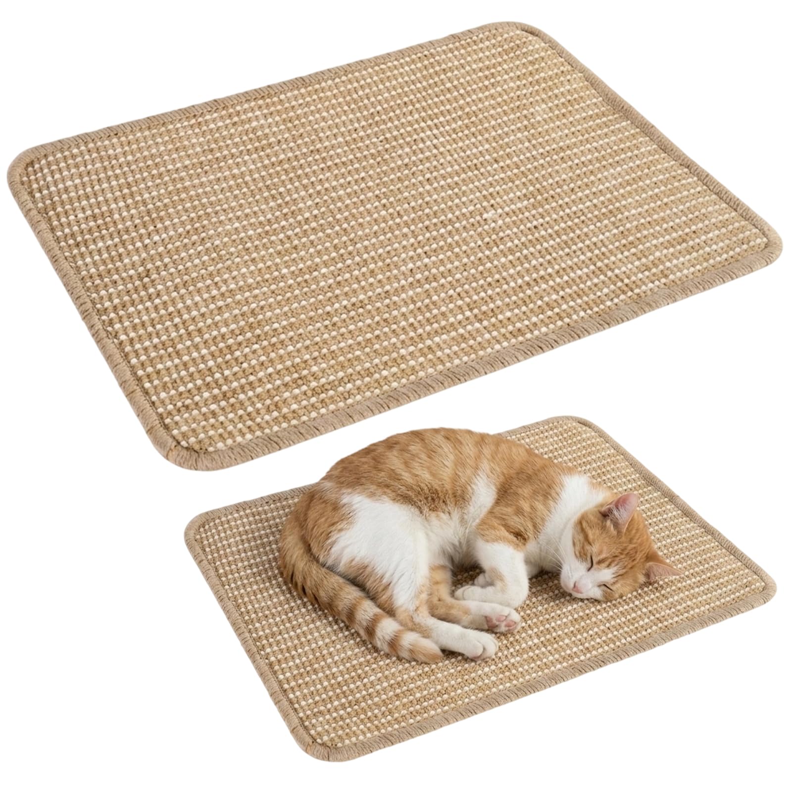 TZMFHD Rabbit Bed, Rabbit Scratch Mat and Toys for Rabbits, Rabbit Mat, Soft Rabbit Bed & Scratching Pad, Rabbit Accessories for Small Pets, Guinea Pig Hedgehog Small Animal Cage Supplies