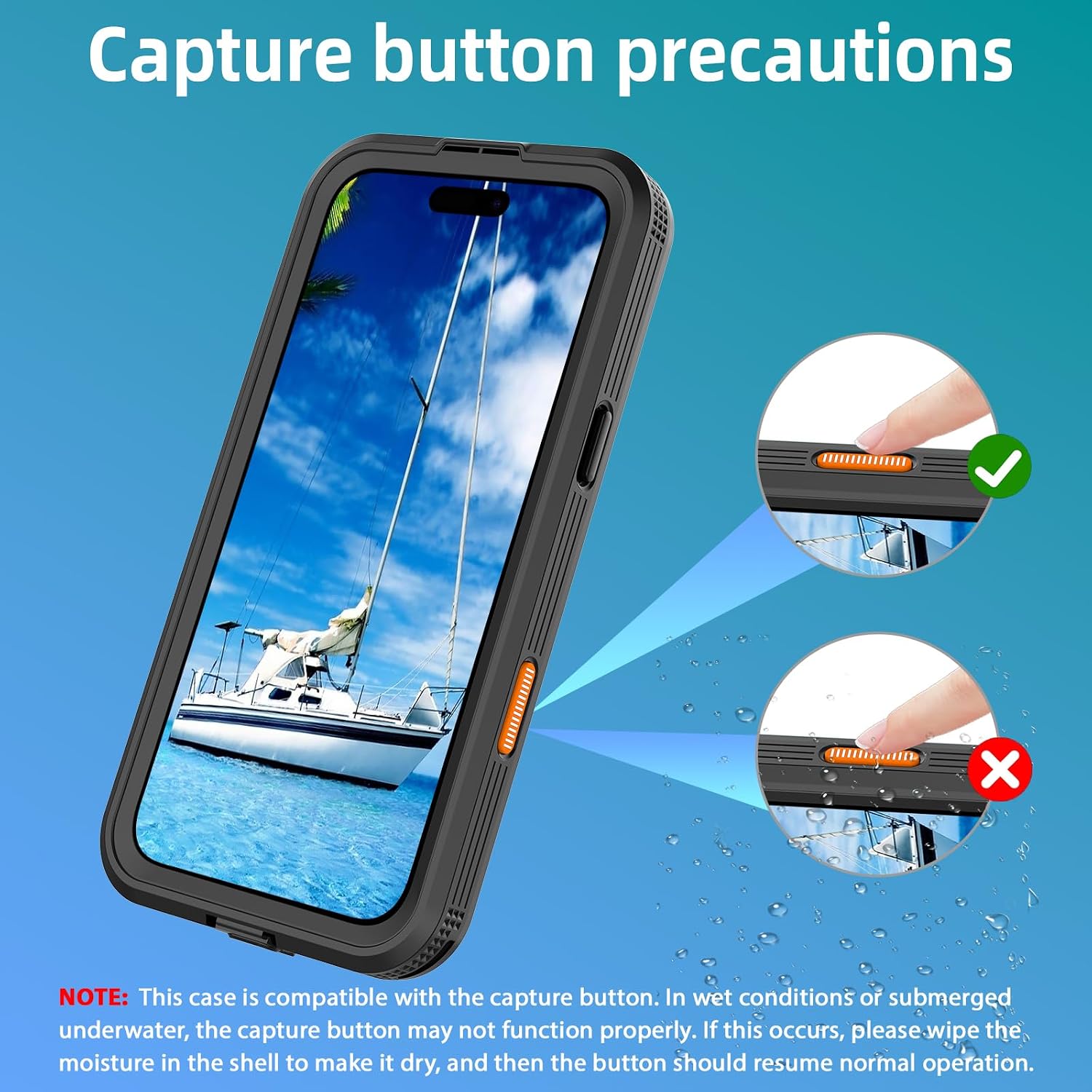 Nowvnvny Compactible with iPhone 16 Pro Max Magnetic Case Bulit-in HD Screen Camera Protector 360 Full Body Coverage Protection Heavy Duty Shockproof Waterproof Rugged Phone Cover Black