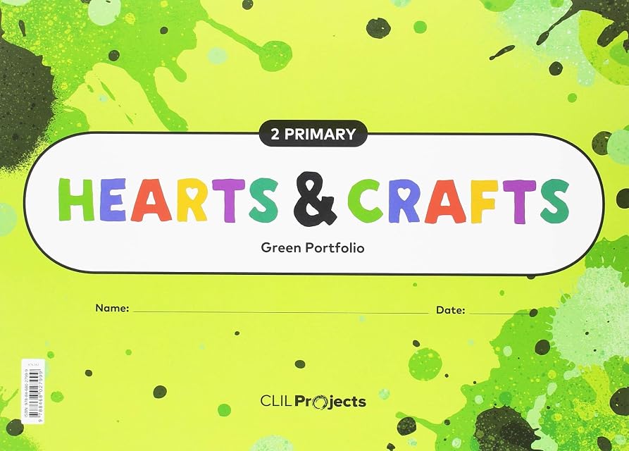 Portada de Hearts & Crafts Notebook i 2º Educacion Primaria Ed18