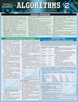 Algorithms A Quickstudy Laminated Reference Guide 2
