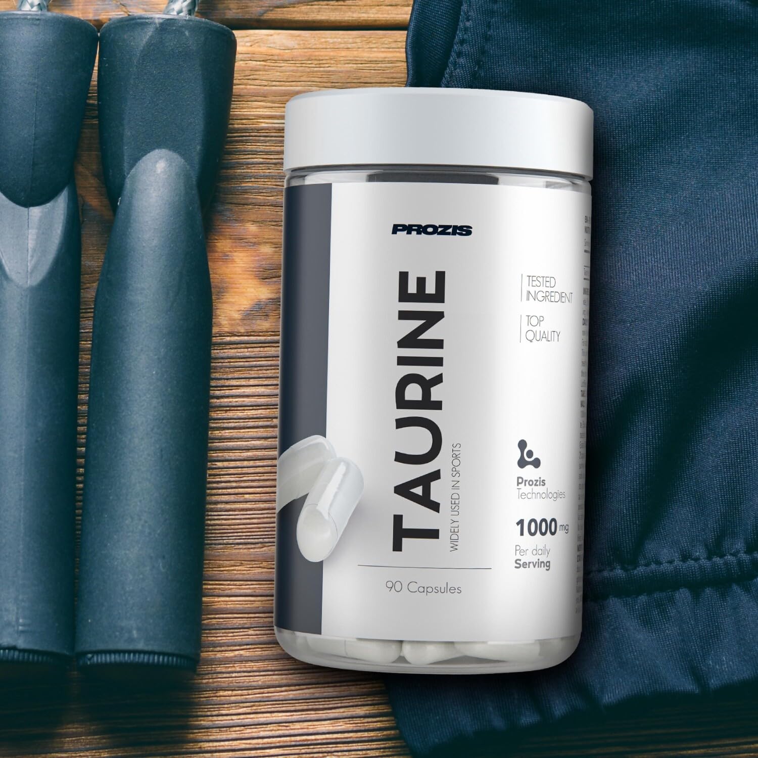Prozis Taurine 1000 mg 90 capsule - taurina in compresse