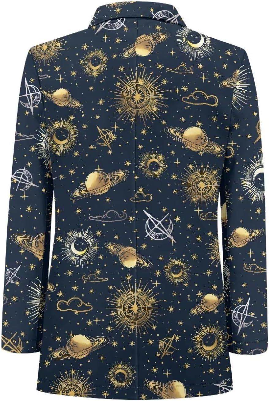 Men's Blazer Casual Sport Coats Regular Fit One Button Suit Jacket Sports Jacket with Pockets