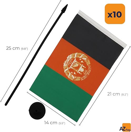 Miniatura 285 de Bandera de la bandera del Líbano de AZ, 3.9 x 5.9 in, bandera de escritorio libanesa, 5.9 x 3.9 in, barra y base de plástico negro