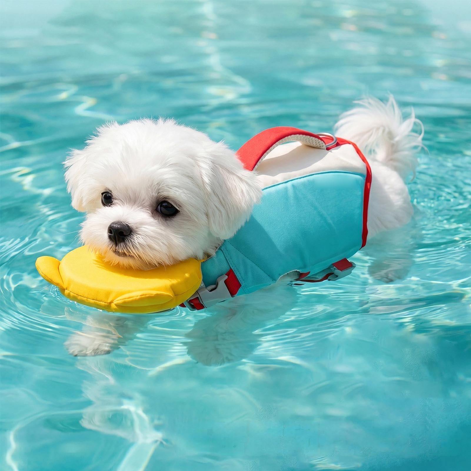 Gilet de sauvetage pour chien, haute flottabilité, respirant, pour chiot | Gilet de sauvetage pour parents, entraîneurs, bateaux, voile, pêche, kayak, canoë