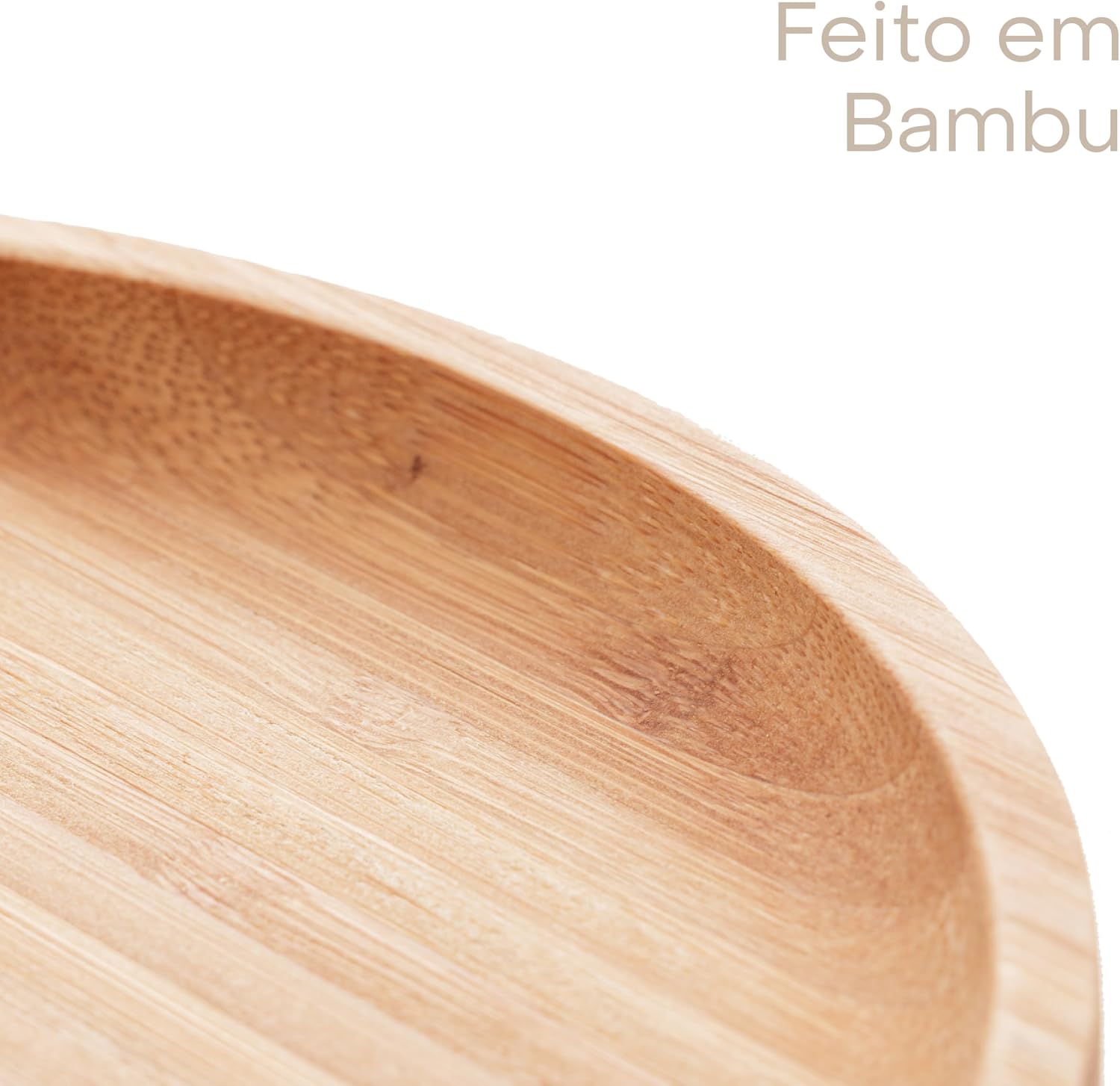LYOR - Bandeja de Bambu Round 20cm - Mesa Posta - Organização - Utensílios de Cozinha - Enxoval - Decoração - Petisqueira - Utilidades Domésticas LYOR - Bandeja de Bambu Round 20cm - Mesa Posta - Organização - Utensílios de Cozinha - Enxoval - Decoração - Petisqueira - Utilidades Domésticas