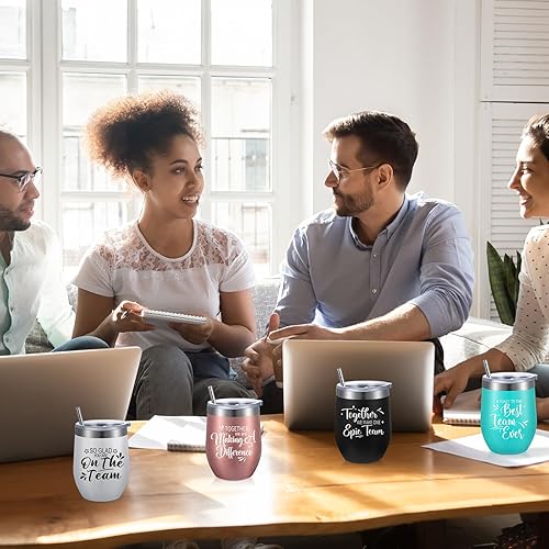 Miniatura 6 de Sieral Regalos de equipo para empleados, vaso de agradecimiento de Navidad para empleados, regalos de agradecimiento de Navidad para compañeros de