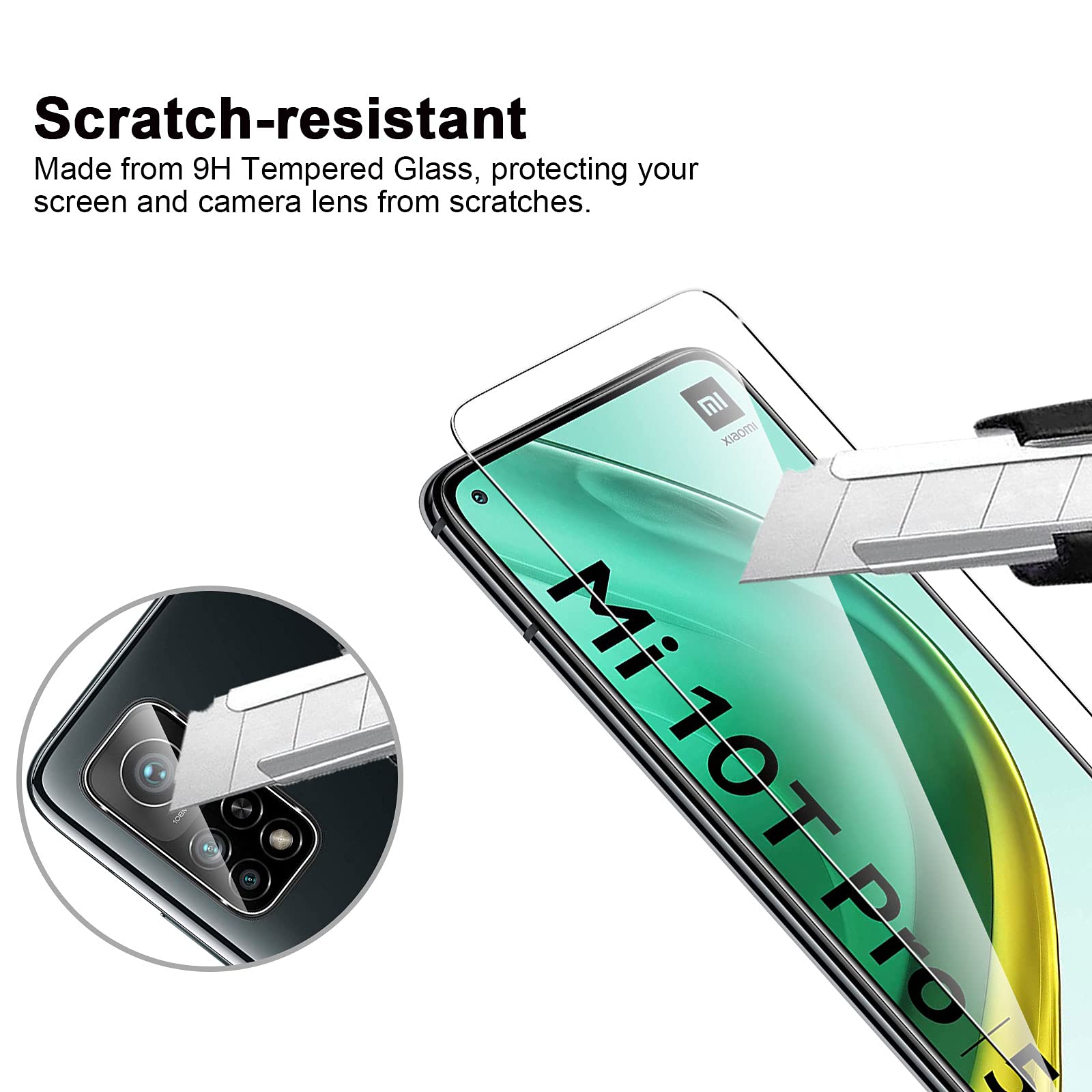 Película De Vidro Temperado 3D 5D 9D Blindada Cobre 100% Da Tela Borda Resistente Xiaomi Mi 10t Lite Eletrodu - Foto 9