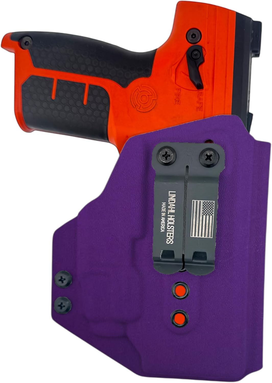 IWB Compatible with Byrna LE Launcher with TLR-8 Holster - Optic Ready - Inside The Waistband Concealed Carry - Adjustable Cant and Retention Kydex Holster - Made in The USA