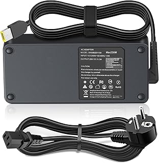 Lenovo IdeaPad Y900 Y900-17ISK için 230W 20V 11.5A Güç Kaynağı, Thinkpad P73 P72 P71 P70 P50 P51 P52 P53 Y910 Yoga A940, Yoga A940 A940-27ICB AIO 7 7-27ARH6 Hepsi bir arada