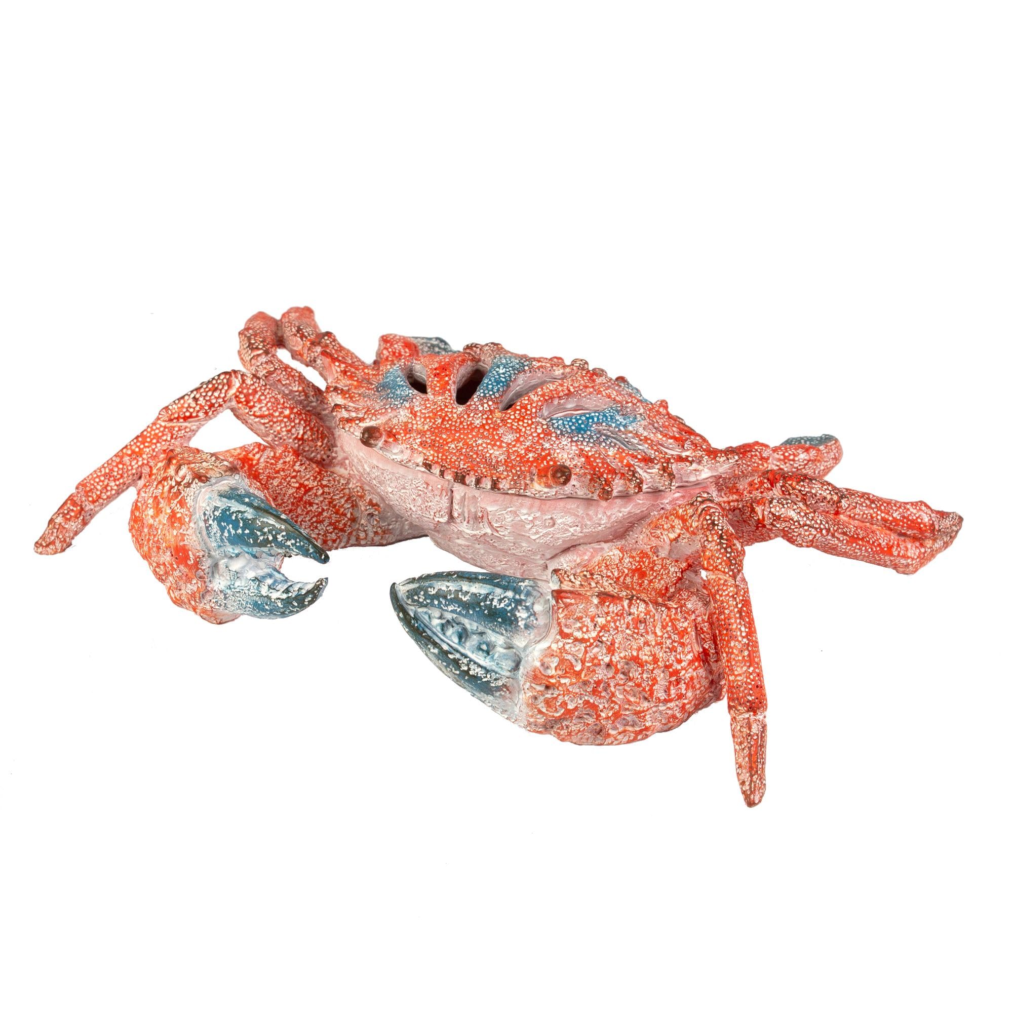 Crabe ornemental Nauticalia pour décoration de table bord de mer et terrasse