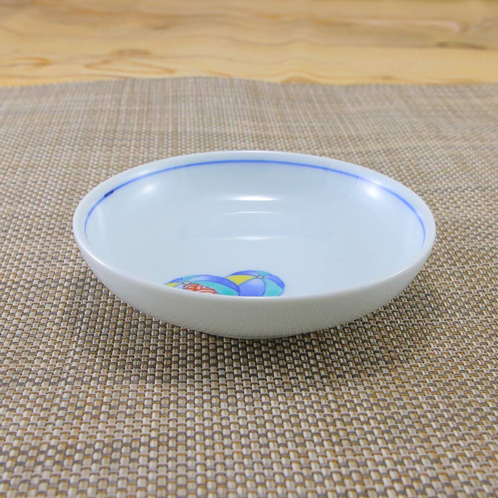 Amazon | 小皿 有田焼 風船小皿 醤油皿 薬味皿 ふうせん 紙風船 丸皿