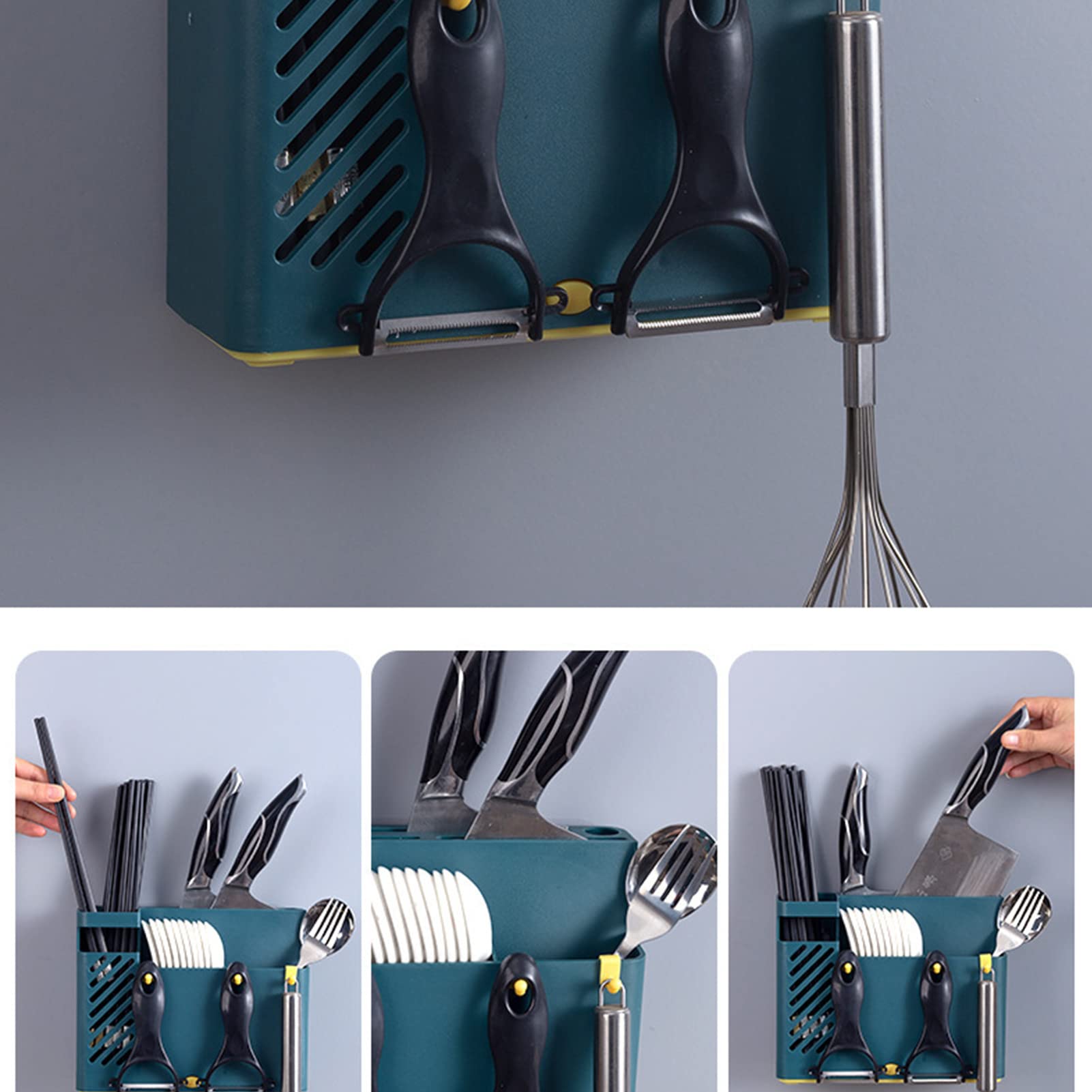 Support De Rangement De Cuisine Mural | éGouttoir à Vaisselle En Acier