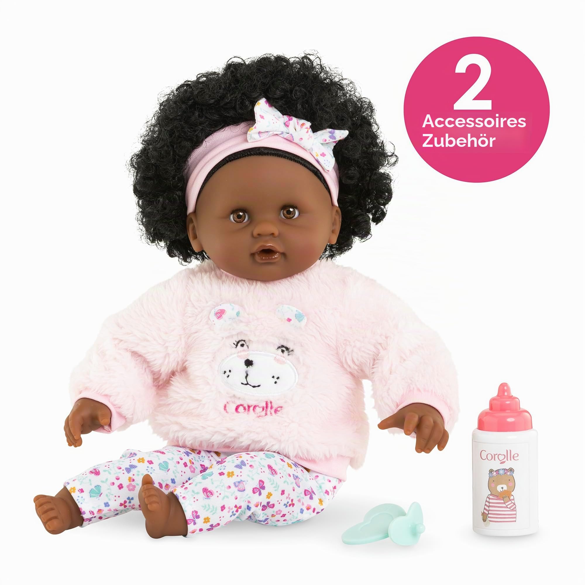 Corolle - Meine erste Babypuppe, Baby Calin Caroline, 30 cm, ab 18 Monaten, 9000100820