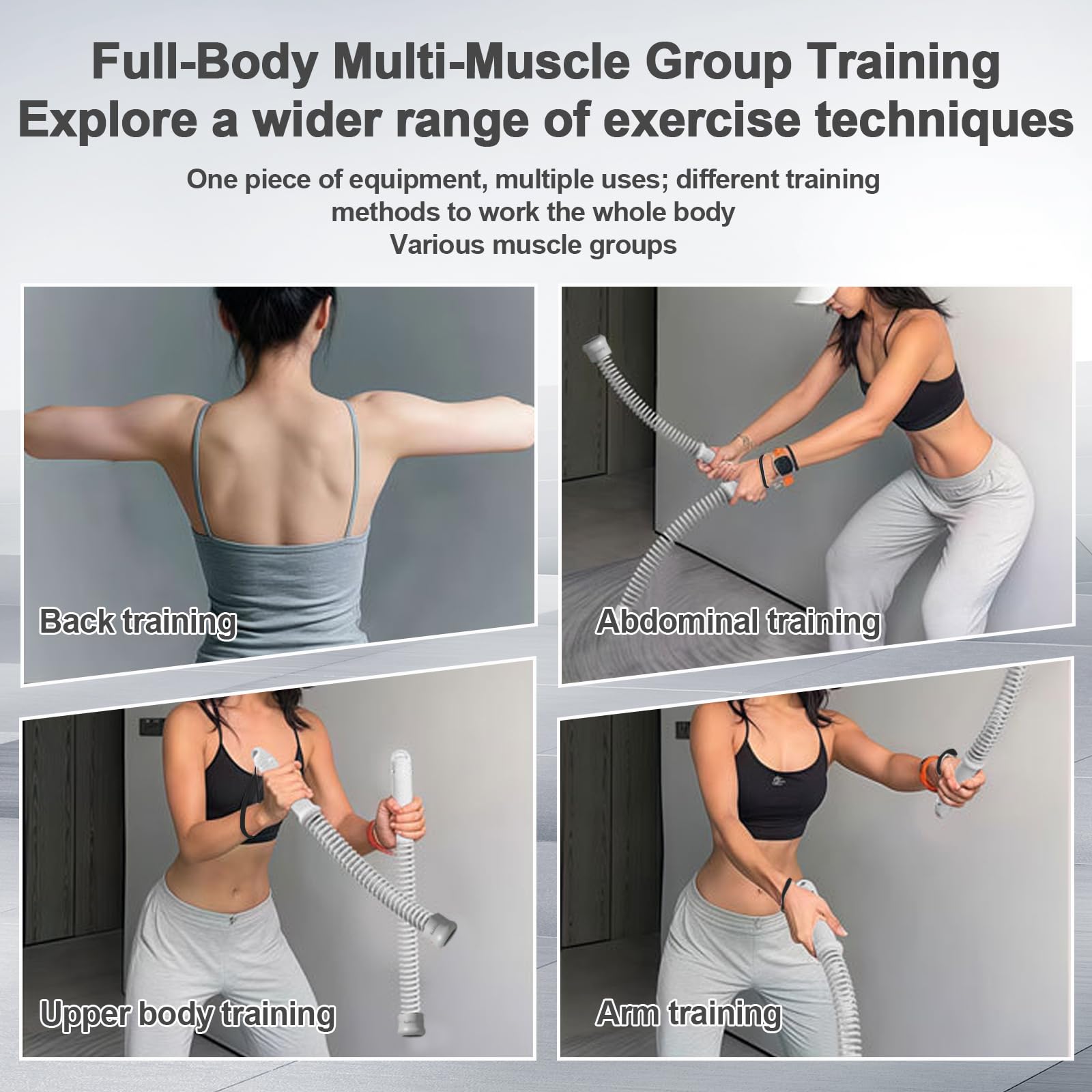 Corde de Combat sans Fil, Corde Musculation Réglable avec Poignée Antidérapante pour HIIT, Entraînement Complet du Corps, Home Gym