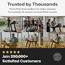 Flexnest Smart Treadmill with 500+ Classes and Virtual Walks for Home Walking and Running with in-Built Bluetooth Speaker - Black (Flextread EZ Active) gallery image