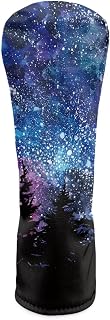 Golf Club Covers PU Leather Golf Club Head Covers for Driver, Woods and Hybrid - Driver Headcover Fit All Golf Clubs
