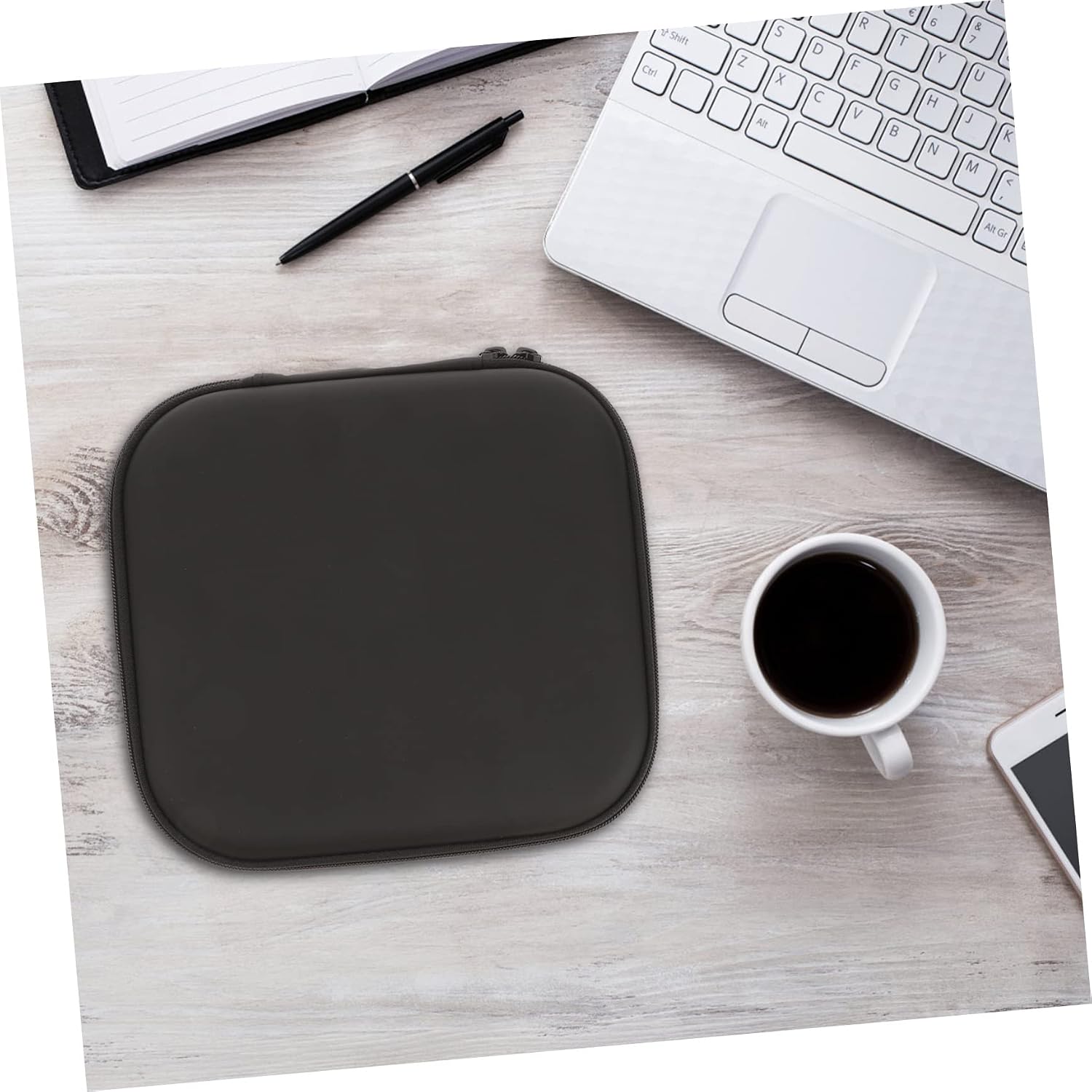 Mikikit Mini Desktop Computer Case Shockproof Travel Case for M1 Zippered Storage Pouch for Outdoor Use Compact and Portable Design