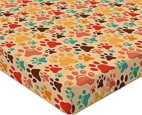 Vista 66 de Ambesonne - Sábana bajera ajustable multicolor, en colores y tres tamaños Azul y gris