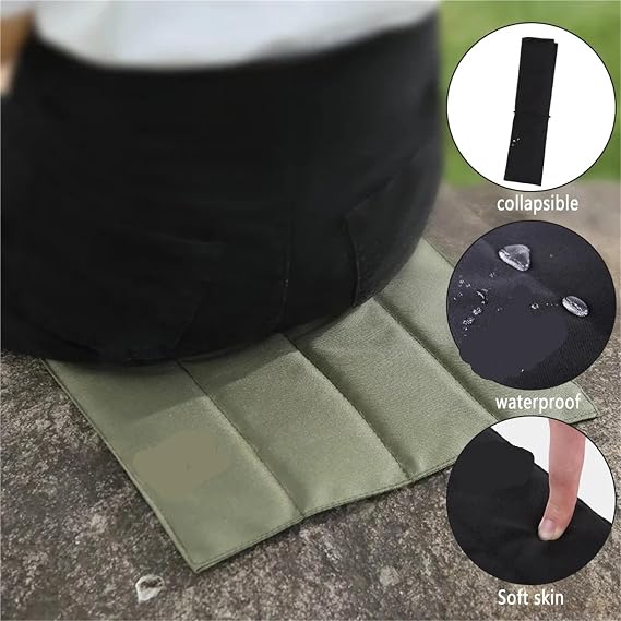 1PC Lightweight Waterproof Foldable Mini Kneeling And Seat Cushion Foam Folding Mat Sitting Pad For Outdoor Activities For Camping