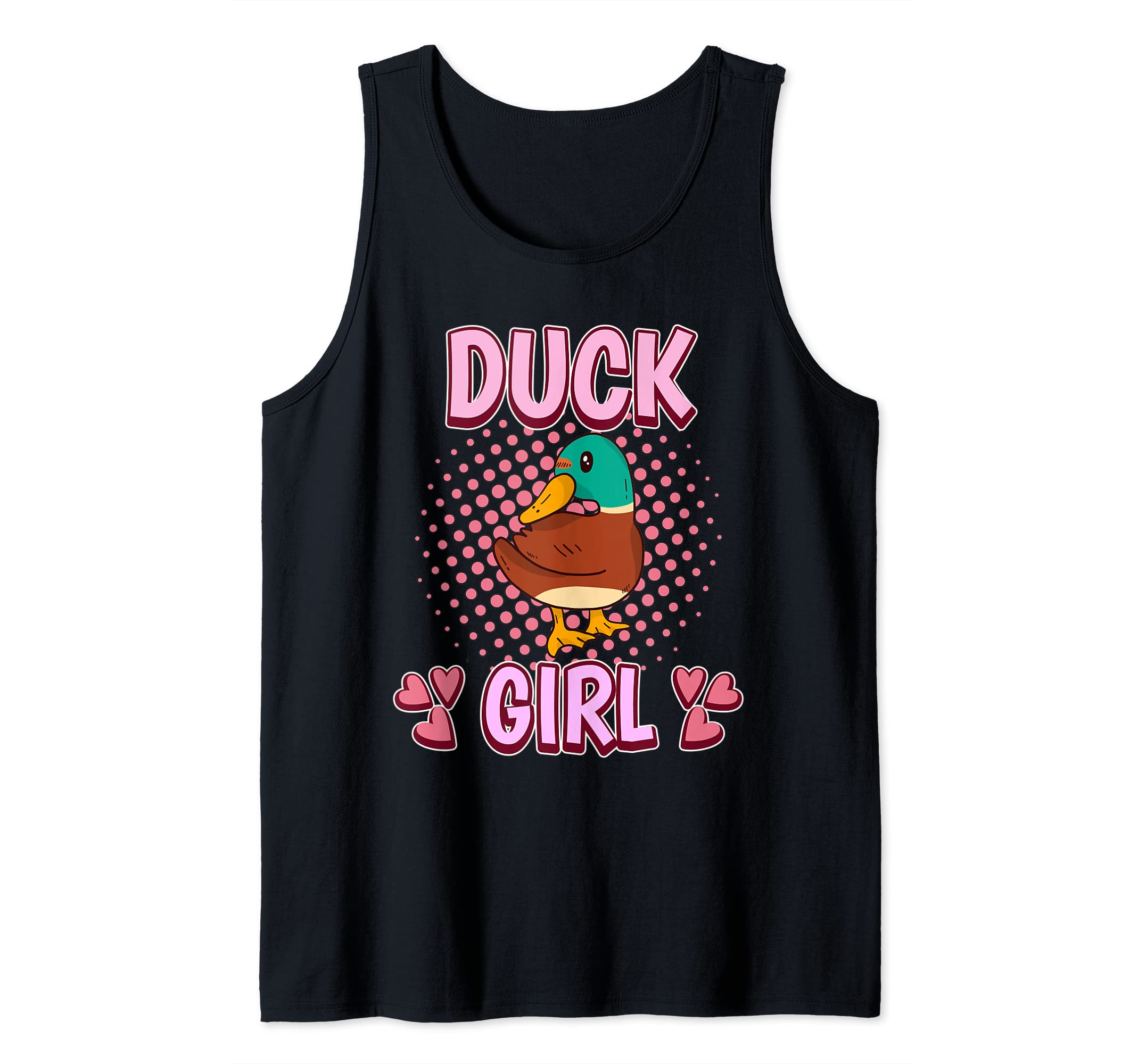 Womens Duck Girl Duck Tank Top