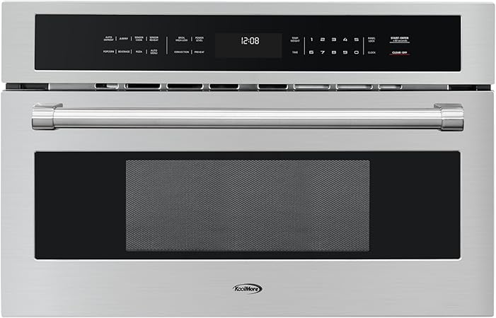 KoolMore 30 in. Built-in Microwave with Convection Oven and Air