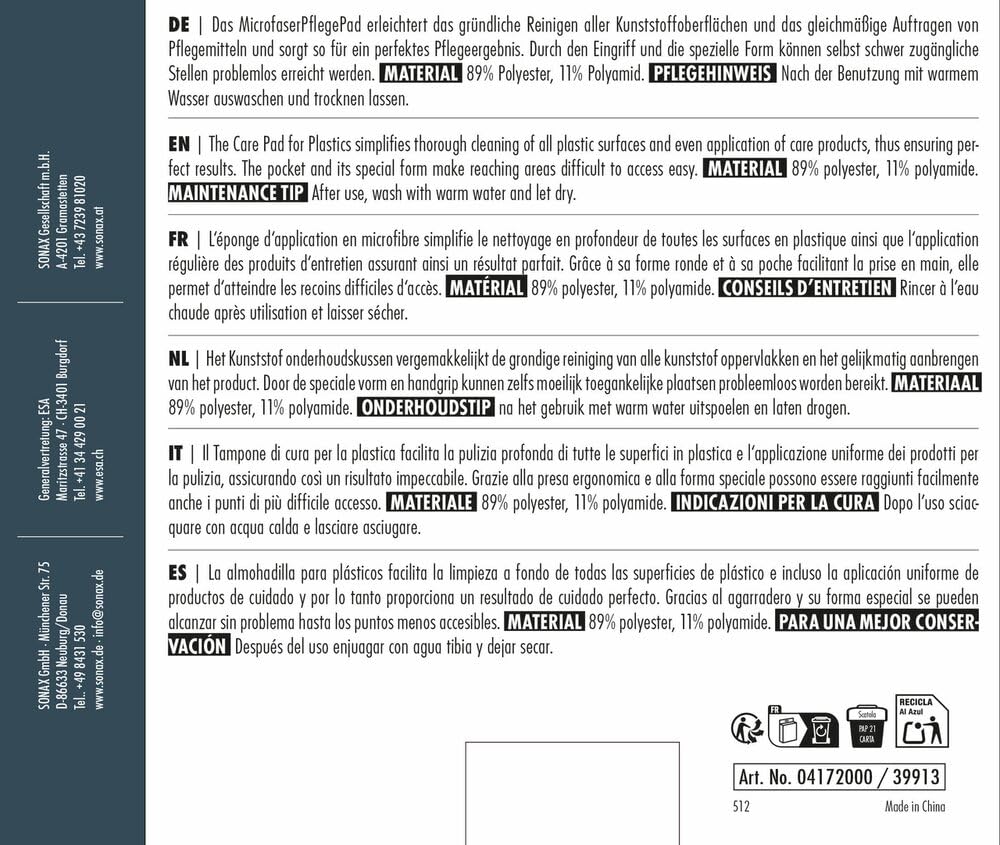 SONAX InnenraumPflegeset | Zur kompletten Reinigung und Pflege des Fahrzeuginnenraums.