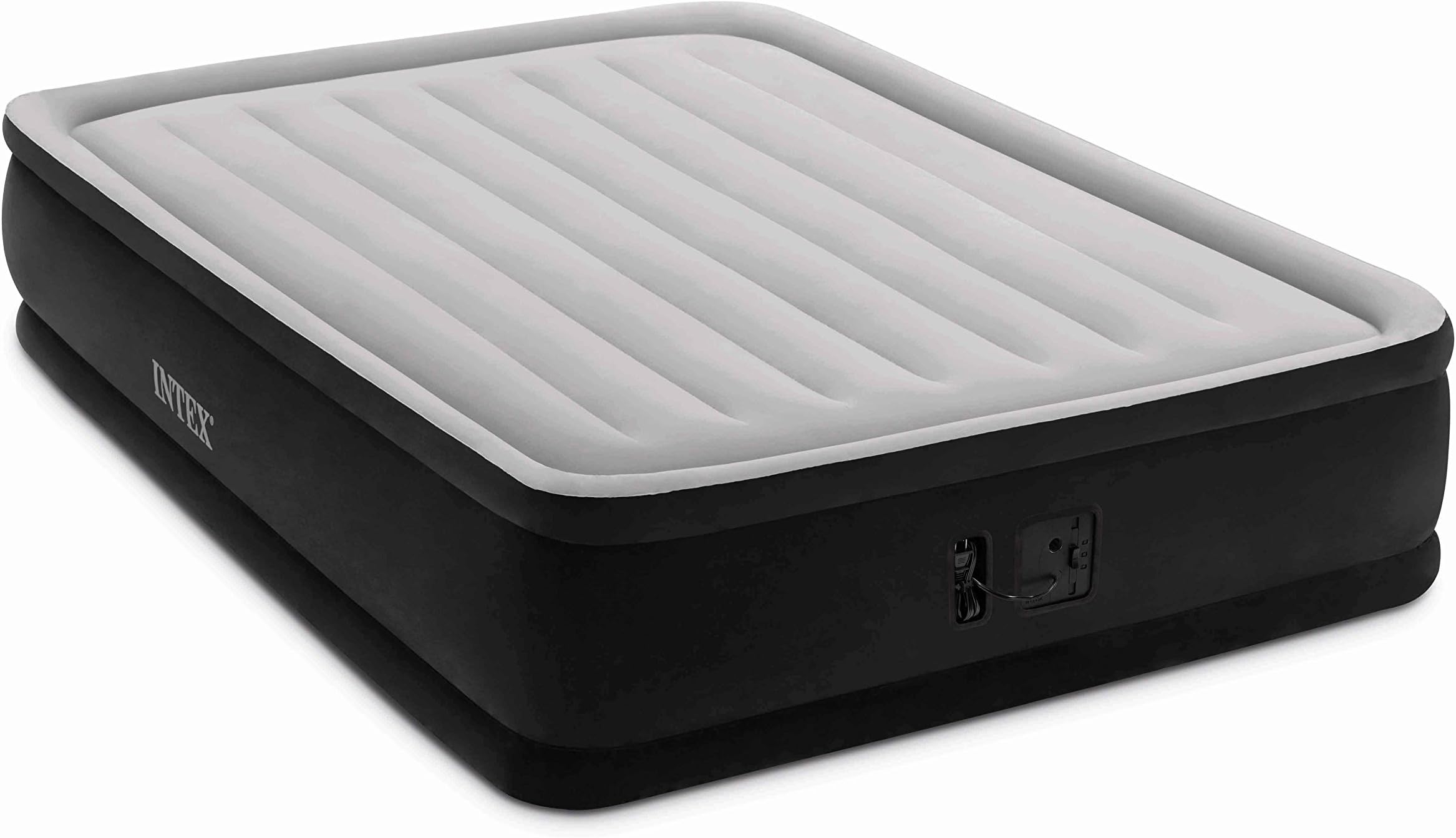 Dura-Beam Series Elevated Comfort Airbed with Built-In Electric Pump, Bed Height 16", Queen - Amazon Exclusive