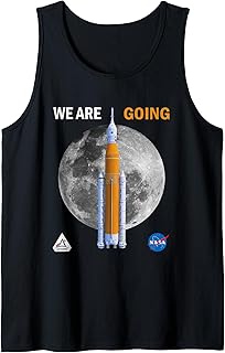 NASA Artemis we are going Moon SLS Insignia Logo Tank Top