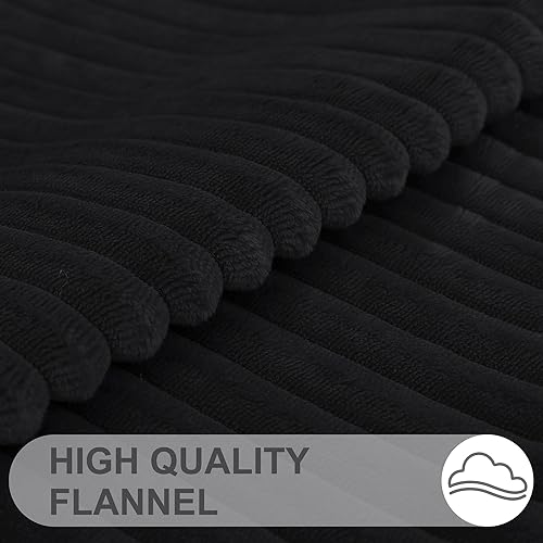 Miniatura 3 de Juego de 2 fundas de almohada decorativas de 20 x 20 pulgadas, fundas de almohada de franela de felpa suave de doble cara para sofá, sala de estar,