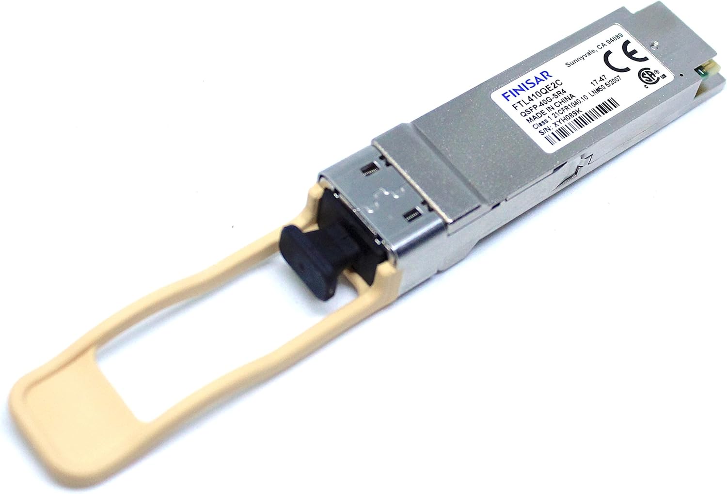 Finisar 40BASE-SR4 100m QSFP+ Gen2 Optical Transceiver Module FTL410QE2C