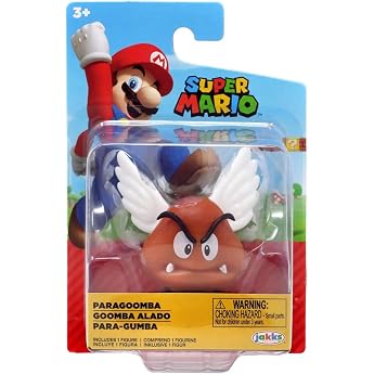 Super Mario ParaGoomba 2 Inch Action Figure