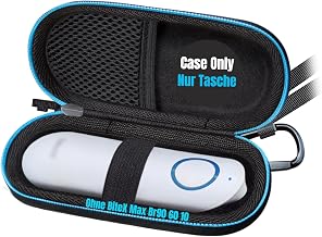 Tasche Compatible with Beurer BiteX Max Insektenstichheiler BR 60 BR 90 Insektenstichen BR 10 Stichheiler Tragbar Hart Reise Case Etui Hülle Tasche,Kompakte[Nur Tasche]