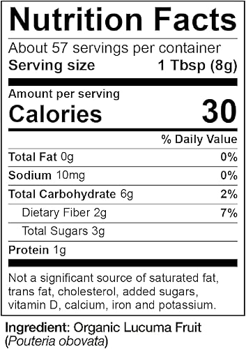 Miniatura 2 de Lucuma Fruit - 16 oz Polvo