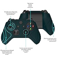Vista 67 de playvital Samurai Edition - Funda de silicona con agarre antideslizante para Xbox One X/S, funda protectora ergonómica de goma suave para Xbox One