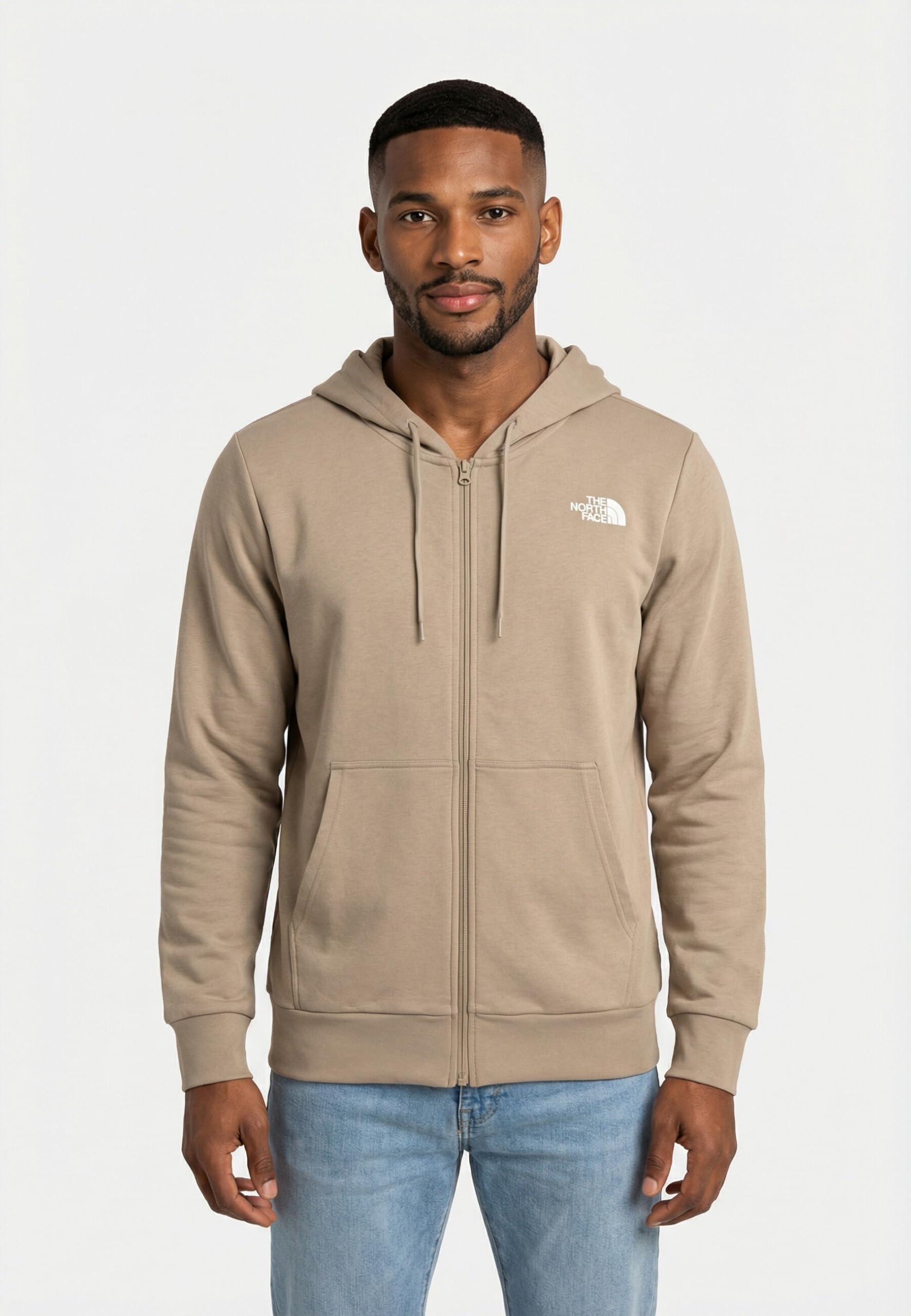 THE NORTH FACE Simple Dome Light Regular Full Zip Hoo Veste Homme (Lot de 1)