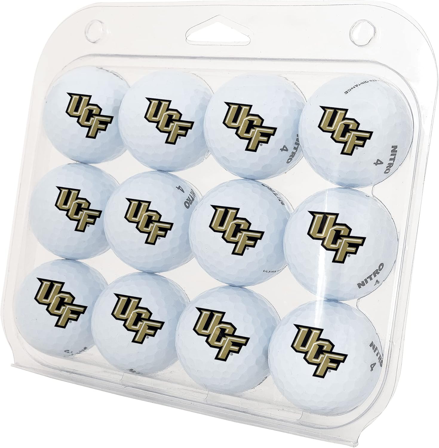 Desert Cactus University of Central Florida Golf Balls 12 Pack – UCF Knights Full Color Dozen – Officially Licensed Sport Team Accessory