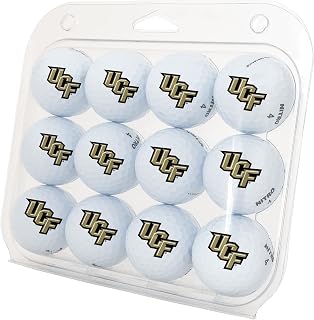 Desert Cactus University of Central Florida Dozen Golf Balls - Full Color 12 Pack, UCF Knights Officially Licensed Gear