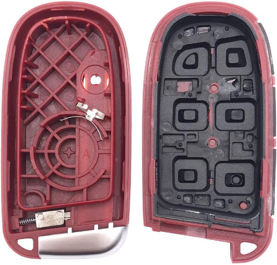 5 Button Replacement Key Fob Cover fit for Dodge Charger Challenger Chrysler 300 Jeep Grand Cherokee Compass Renegade Patriot Grand Comander Key Fob Case Shell - Image 6