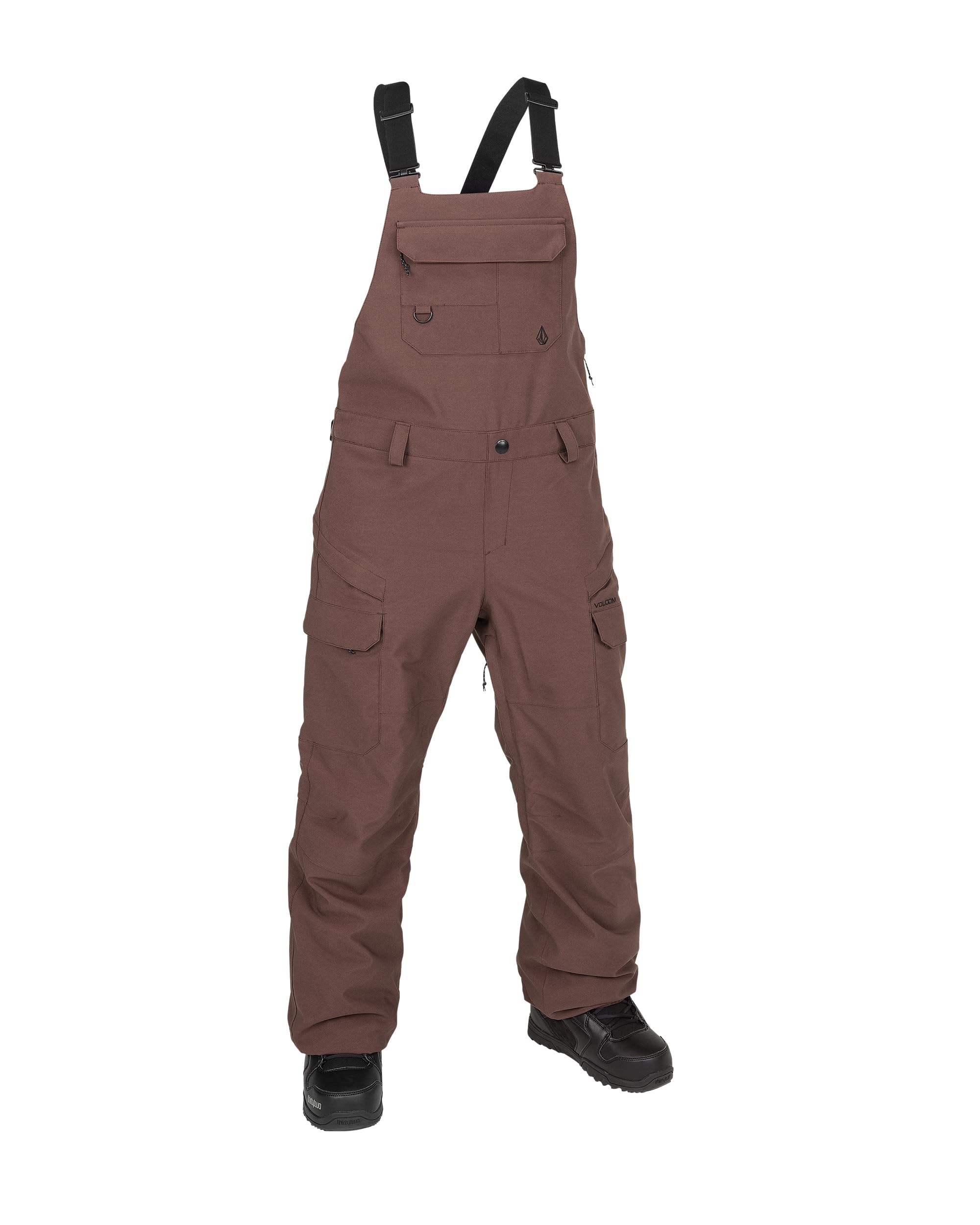 VolcomWomen's Creston 3D Stretch Relaxed Fit Snowboard Bib Overall