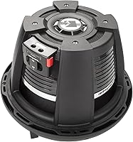 Vista 3 de Rockford Fosgate T1D412 Power Series T1 Subwoofer dual de 4 ohmios de 12 pulgadas y una rejilla de malla estampada T1SG-12