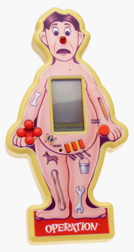 Electronic Hand-Held Operation Game #TOP12