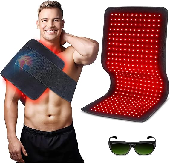 Amazon.com: Red Light Therapy Pad for Body, 180W LED Red & Infrared ...