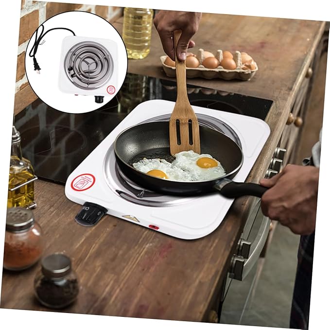 Estufa Eléctrica Portátil de 1 Puesto 8.27 Pulgadas miniatura 4