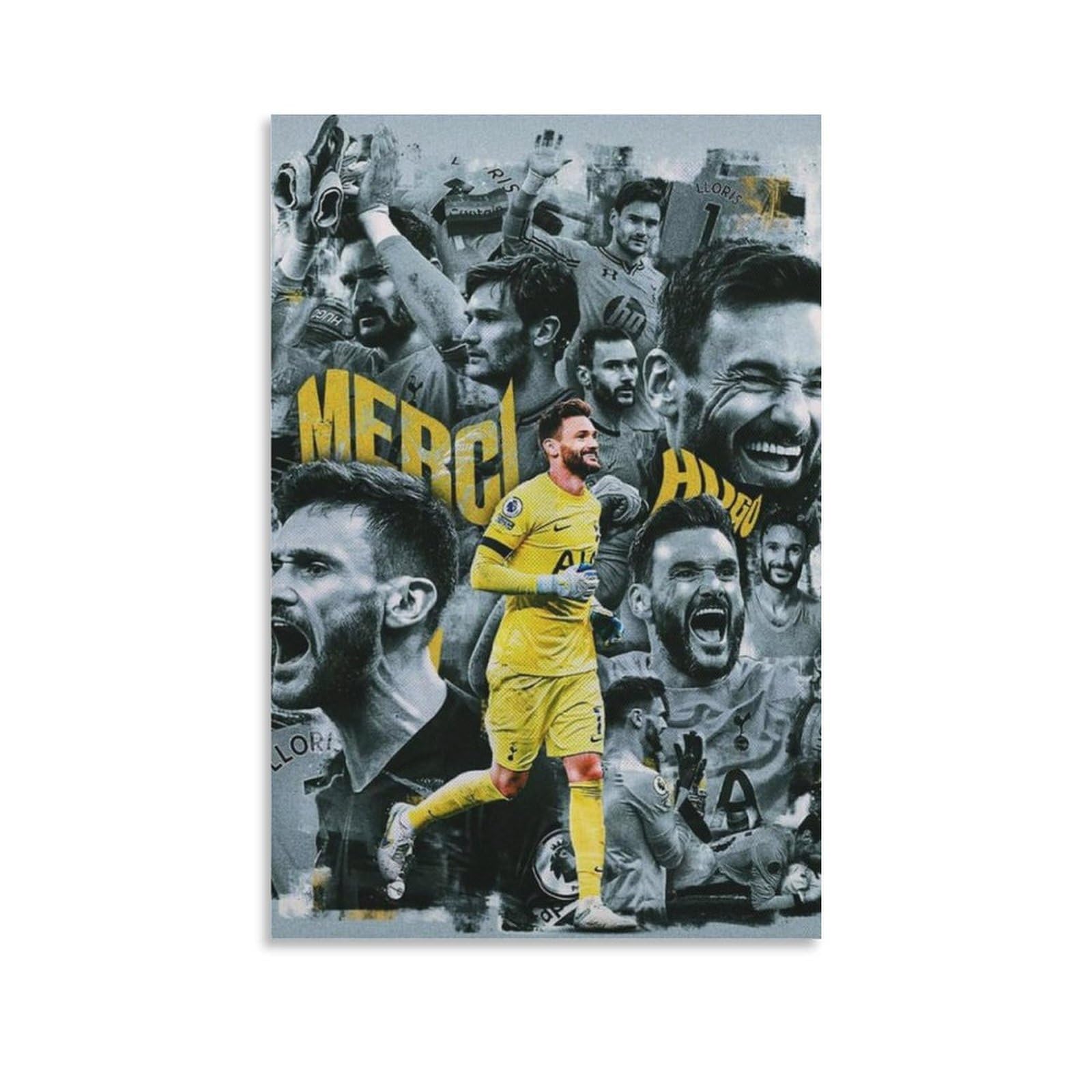 FCOIN Hugo Lloris Canvas Poster Canvas Art Poster And Wall Art Picture Print Modern Family Decor Posters 20x30inch(50x75cm)
