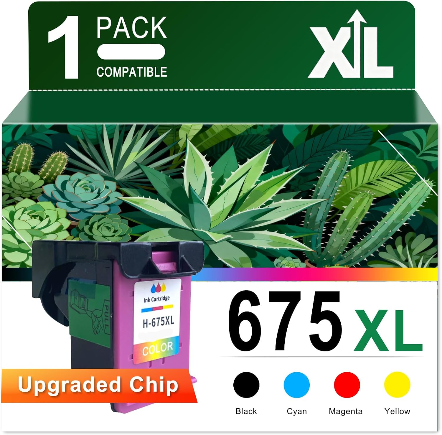 675XL for HP 675 XL OFFICEJET 4000 4400 4575  Color