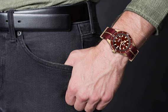 Rado Captain Cook Automatic Bronze Fabric Bracelet